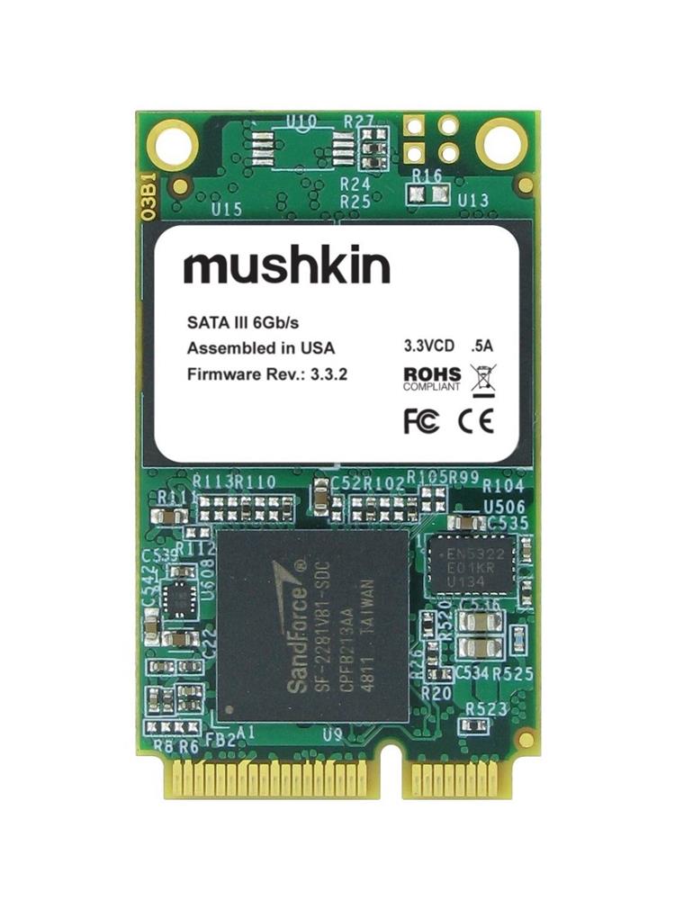 MKNSSDAT60GB Mushkin Atlas 60GB MLC SATA 6Gbps mSATA Internal Solid State Drive (SSD)
