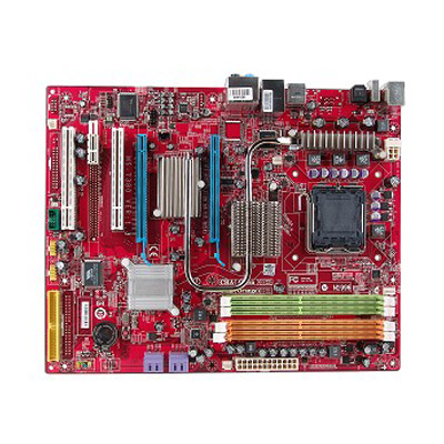 MS7380PB MSI P7N SLI Socket LGA 775 Nvidia nForce 750i SLI + 430i Chipset Core 2 Extreme Processors Support DDR2 4x DIMM 4x SATA2 ATX Motherboard (Refurbished)