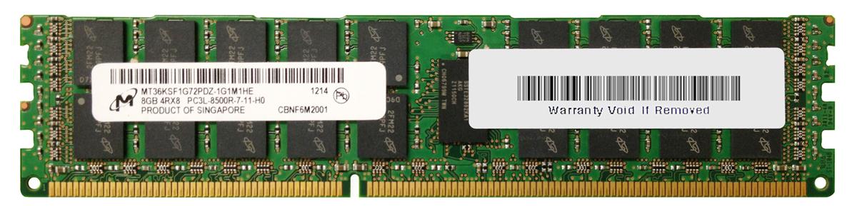 3D-13D378R9324-8G 8GB Module DDR3 PC3-10600 CL=9 Registered ECC w/Parity DDR3-1333 Quad Rank, x8 Low Voltage 1.35V 1024Meg x 72 for Asus Z8NH-D12 Server Motherboard n/a