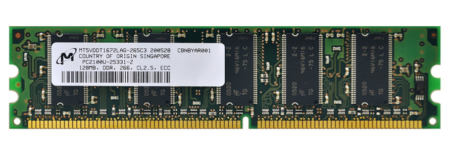 3D-813D208N720-128M 128MB ECC DDR PC2100 Module For Intel D845BG n/a