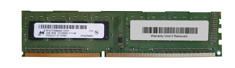 3D-14D308N648550-4G 4GB Kit (2 x 2GB) DDR3 PC3-8500 CL=7 non-ECC Unbuffered DDR3-1066 Single Rank, x8 1.5V 256Meg x 64 for MSI Micro-Star International Co., Ltd. A55-G45 Motherboard n/a