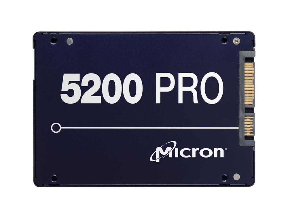 MTFDDAK480TDD-1AT1ZAB Micron 5200 PRO 480GB TLC SATA 6Gbps Read Intensive (PLP) 2.5-inch Internal Solid State Drive (SSD)