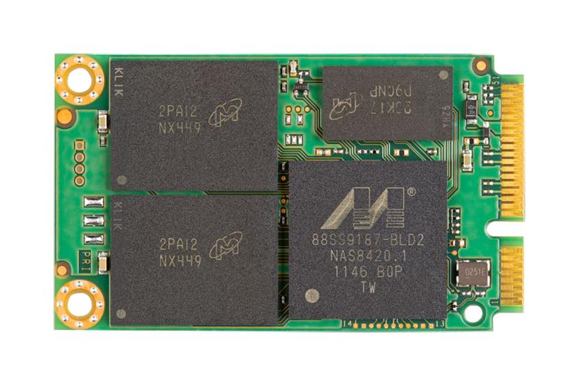 MTFDDAT128MAZ1AE1ZABHA Micron M510 128GB MLC SATA 6Gbps mSATA Internal Solid State Drive (SSD)