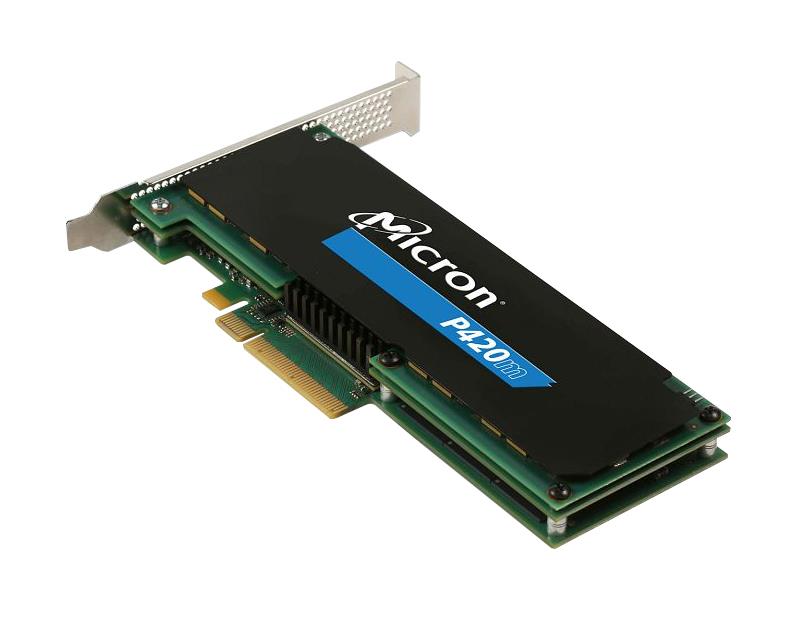 MTFDGAR1T4MAX-1AG1ZA Micron P420m 1.4TB MLC PCI Express 2.0 x8 HH-HL Add-in Card Solid State Drive (SSD)