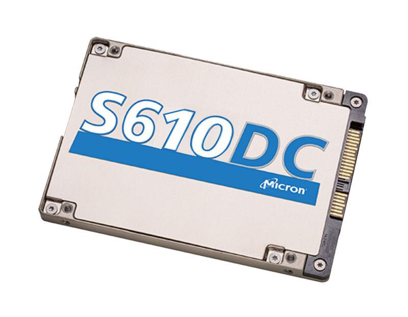 MTFDJAL3T8MBU-2AN1ZABYY Micron S610DC 3840GB MLC SAS 12Gbps 2.5-inch Internal Solid State Drive (SSD)