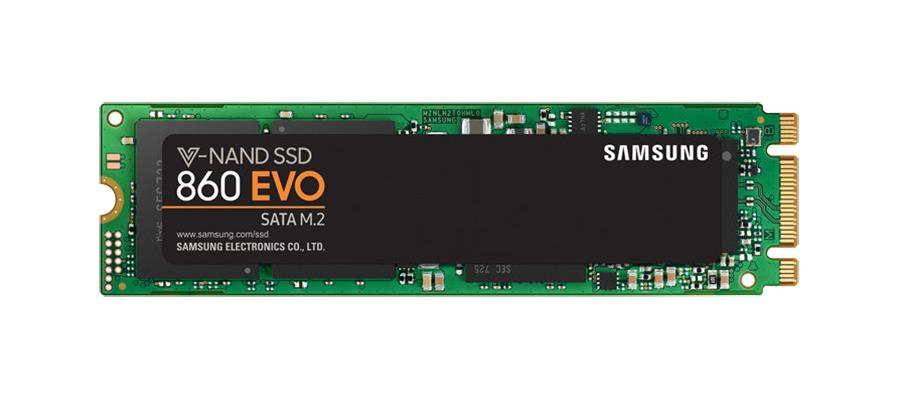 MZ-N6E2T0BW Samsung 860 EVO Series 2TB MLC SATA 6Gbps (AES-256 / TCG Opal 2.0) M.2 2280 Internal Solid State Drive (SSD)