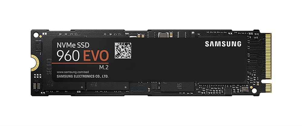 MZ-V6E500B/IT Samsung 960 EVO Series 500GB TLC PCI Express 3.0 x4 NVMe (AES-256 / TCG Opal 2.0) M.2 2280 Internal Solid State Drive (SSD)