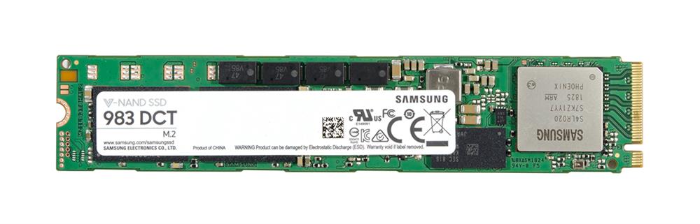 MZ1LB1T9NE Samsung 983 DCT Series 1.9TB MLC PCI Express 3.0 x4 NVMe (AES-256 / TCG Opal) M.2 22110 Internal Solid State Drive (SSD)
