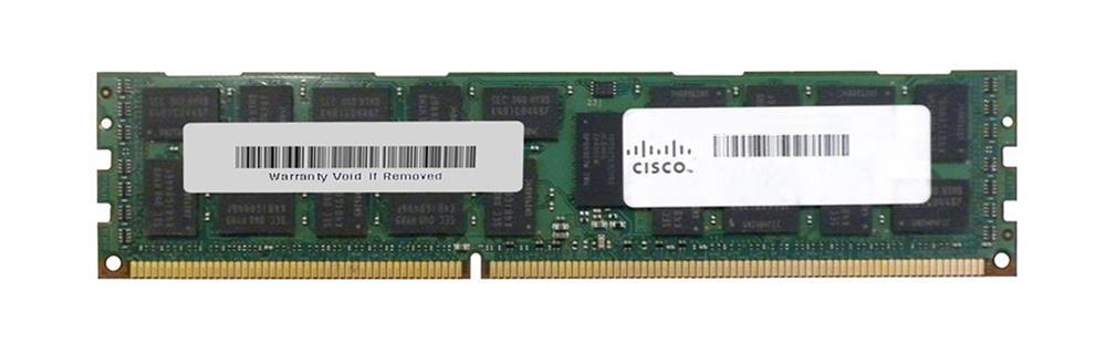 N01-M308GB2 Cisco 8GB PC3-10600 DDR3-1333MHz ECC Registered CL9 240-Pin DIMM 1.35V Low Voltage Dual Rank Memory Module