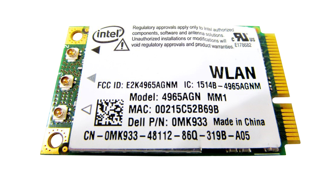 OMK933 Dell 4965AGN WiFi Mini PCI Wireless Network Card