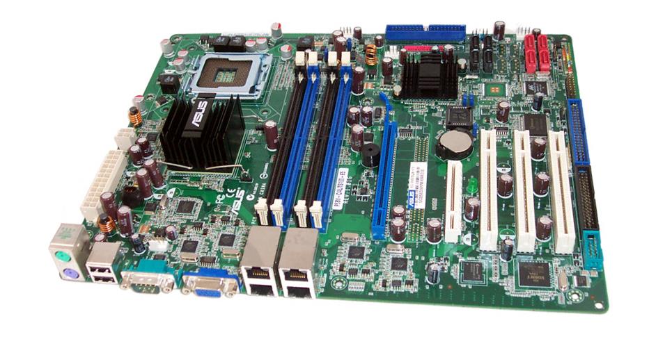 P5BV-C/4L ASUS Socket LGA 775 Intel 3200 + ICH7R Chipset Quad-Core Intel Xeon 3300/ Dual-Core Intel Xeon 3100/ Quad-Core Intel Xeon 3200/ Dual-Core Intel Xeon 3000 Series Processors Support DDR2 4x DIMM 4x SATA2 3.0Gb/s ATX Server Motherboard (Refurbished)