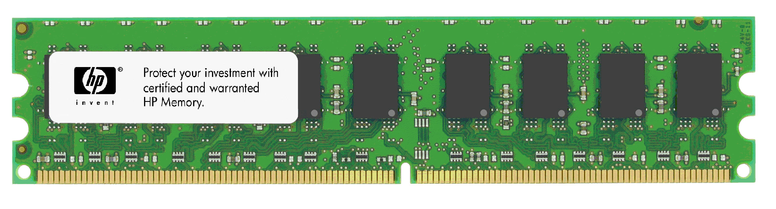 PV941A HP 1GB PC2-5300 DDR2-667MHz ECC Unbuffered CL5 240-Pin DIMM Dual Rank Memory Module