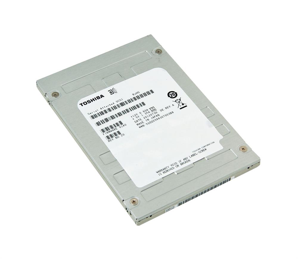 PX03SVF040 Toshiba PX03SV Series 400GB MLC SAS 12Gbps Value Endurance (PLP) 2.5-inch Internal Solid State Drive (SSD)