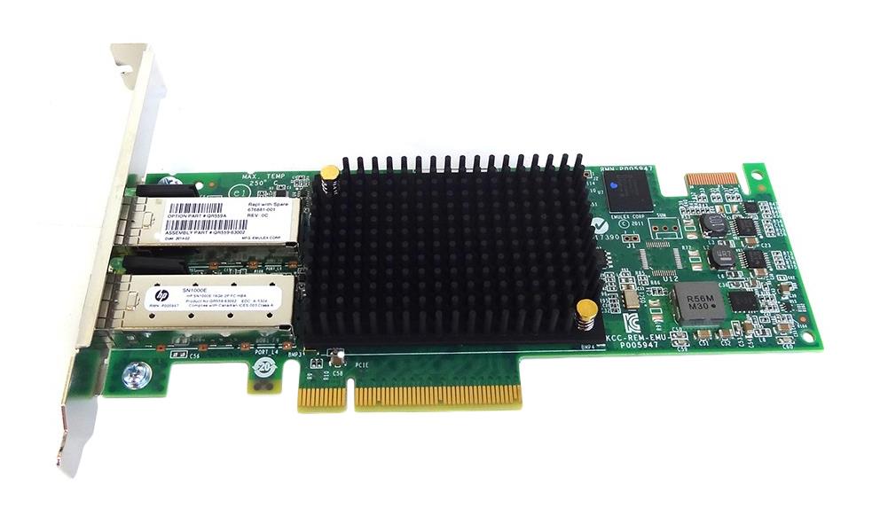 QR559A HP Dual-Ports 16Gbps Fiber Channel PCI Express Host Bus Network Adapter