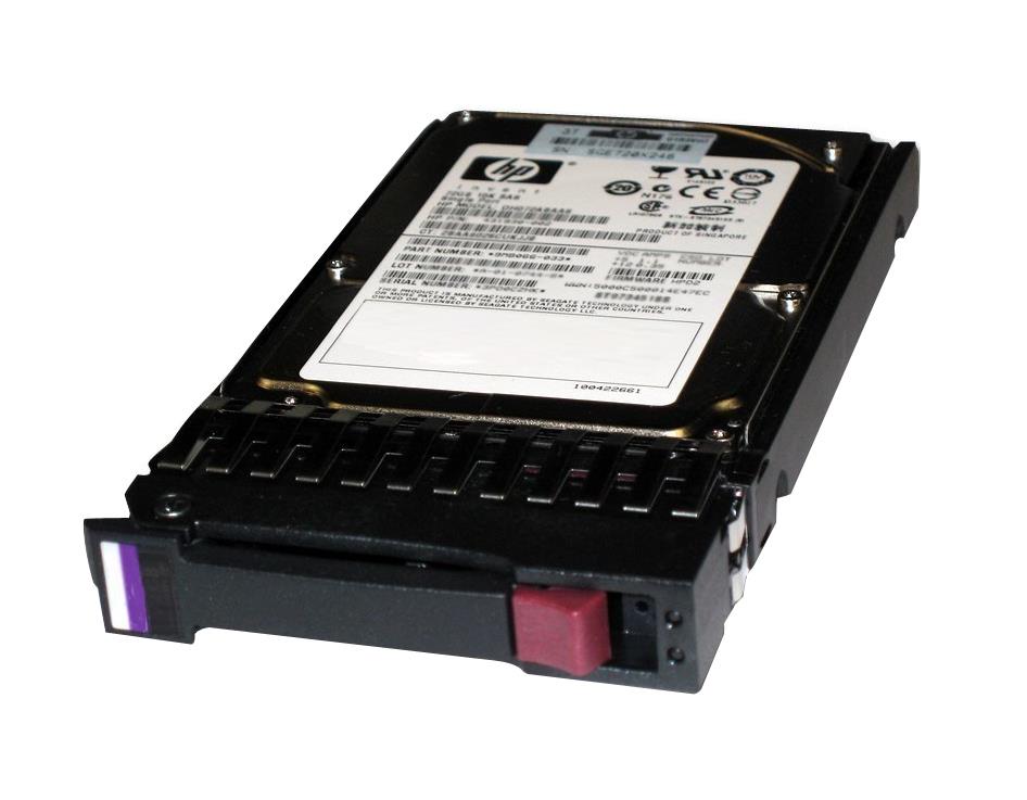 RP001233385 HP 450GB 15000RPM Fibre Channel 4Gbps Dual Port Hot Swap 3.5-inch Internal Hard Drive with Tray for StorageWorks