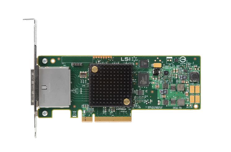 RS25GB008 Intel 8-Port SAS 6Gbps / SATA 6Gbps PCI Express 2.0 x8 Low Profile MD2 RAID JBOD Controller Card