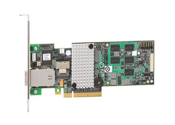 RS2MB044 Intel 512MB Cache 8-Port SAS 6Gbps / SATA 6Gbps PCI Express 2.0 x8 Low Profile MD2 RAID 0/1/5/6/10/50/60 Controller Card