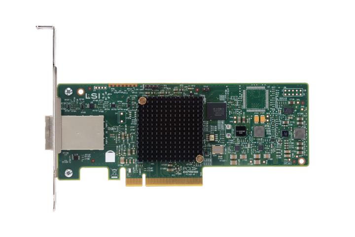RS3GC008 Intel 8-Port SAS 12Gbps / SATA 6Gbps PCI Express 3.0 x8 Low Profile MD2 RAID 0/1/1E/10/JBOD Controller Card