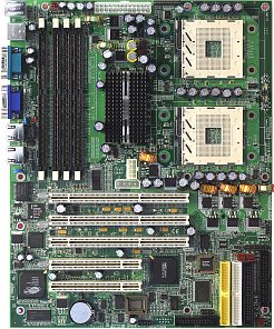 S2727GN Tyan Atx Dual Xeon FSB 533 DDR-266MHz with Video Gigabit Lan (Refurbished)