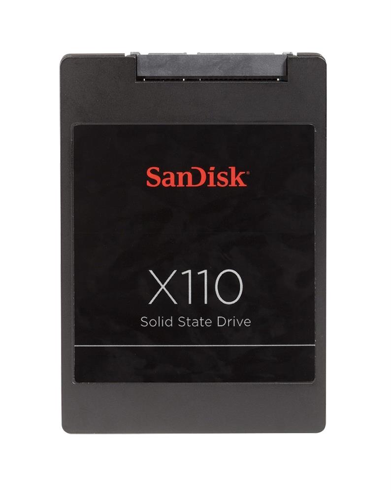 SD6SB1M-064G-1001 SanDisk X110 64GB MLC SATA 6Gbps 2.5-inch Internal Solid State Drive (SSD)