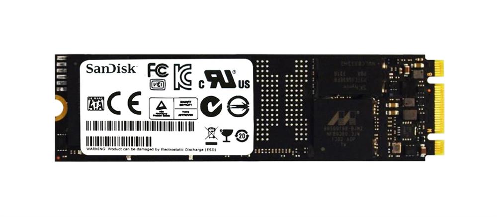 SD7SN6S-256G-1022 SanDisk X300 256GB TLC SATA 6Gbps M.2 2280 Internal Solid State Drive (SSD)