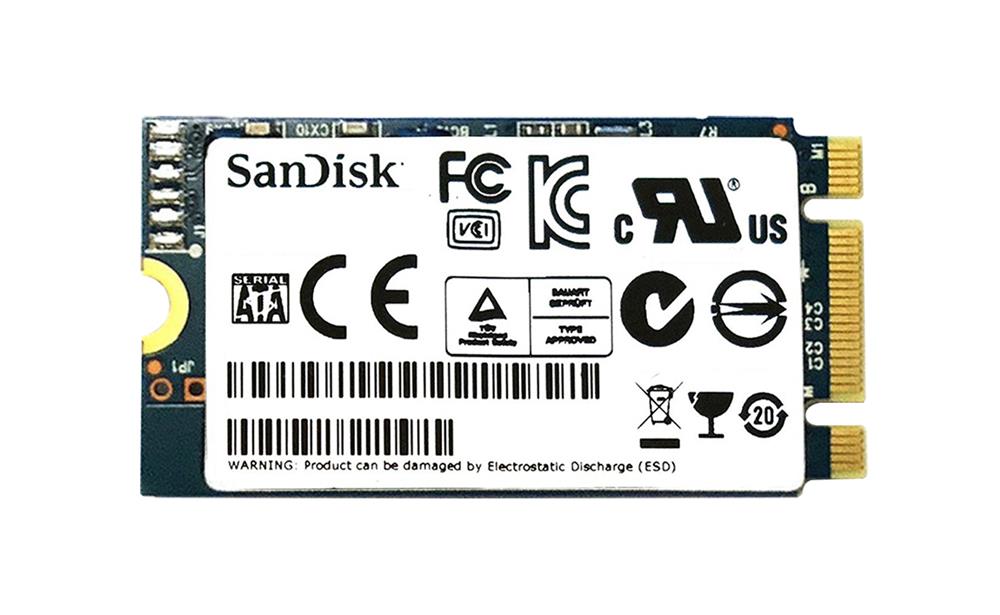 SD8SMAT-256G-1122 SanDisk Z400s 256GB MLC SATA 6Gbps M.2 2242 Internal Solid State Drive (SSD)