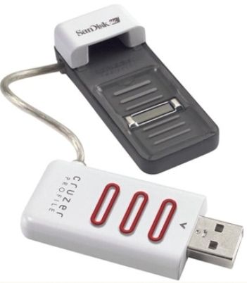 SDCZ5-1024 SanDisk Cruzer Profile 1GB USB 2.0 Flash Drive