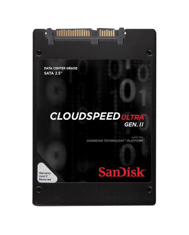 SDLF1CRM-016T SanDisk CloudSpeed Ultra Gen II 1.6TB MLC SATA 6Gbps 2.5-inch Internal Solid State Drive (SSD)