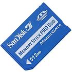 SDMSPD-512-P60 Sandisk 512MB Memory Stick Pro Duo w/ adaptor