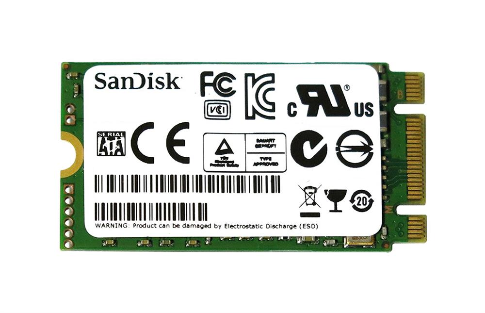 SDSA6MM-032G-1006 SanDisk U110 32GB MLC SATA 6Gbps M.2 2242 Internal Solid State Drive (SSD)
