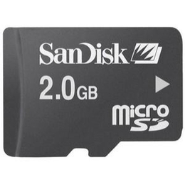 SDSDQ-2048-P60 Sandisk 2GB TransFlash Card