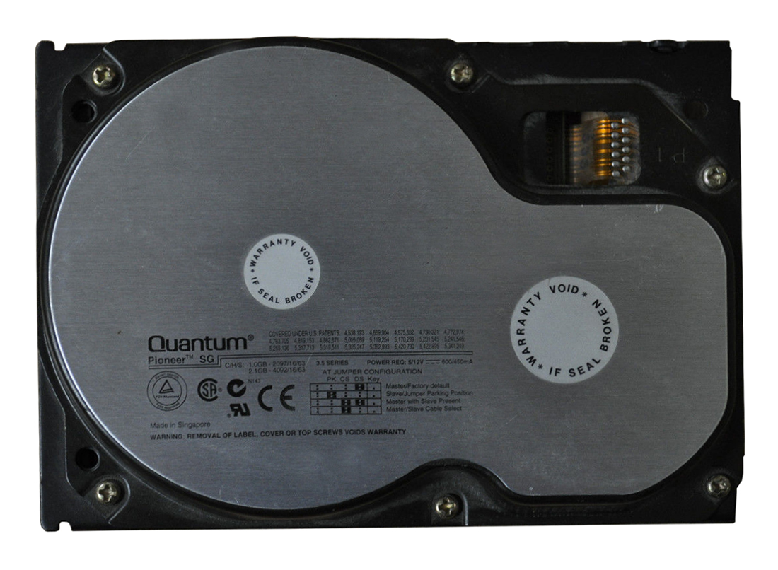 SG10A011 Quantum 1GB ATA/100 Hard Drive