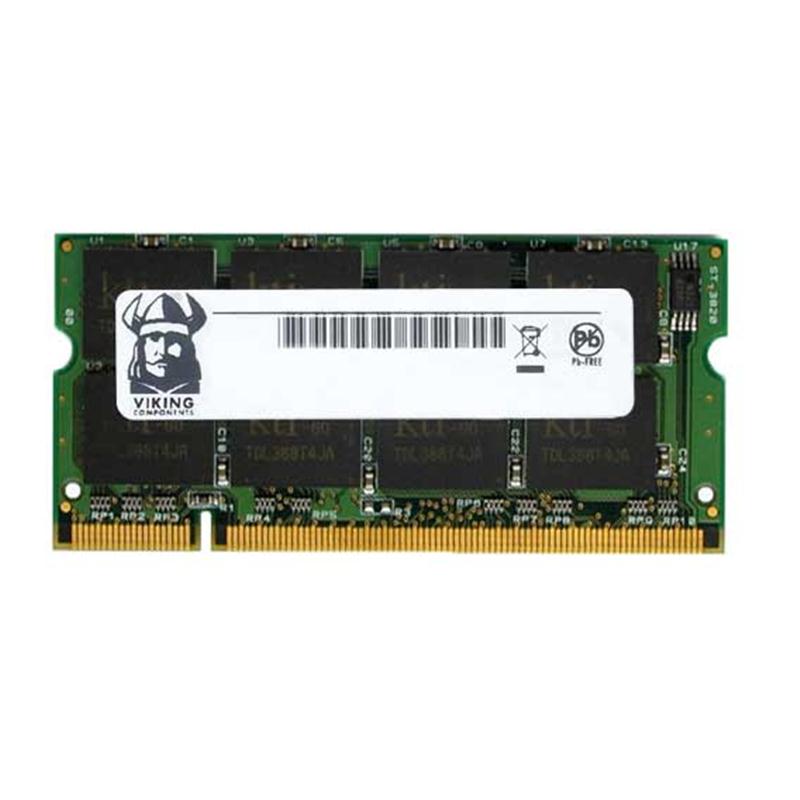 SOT2100/256S Viking 256MB PC2100 DDR-266MHz non-ECC Unbuffered CL2.5 200-Pin SoDimm Memory Module