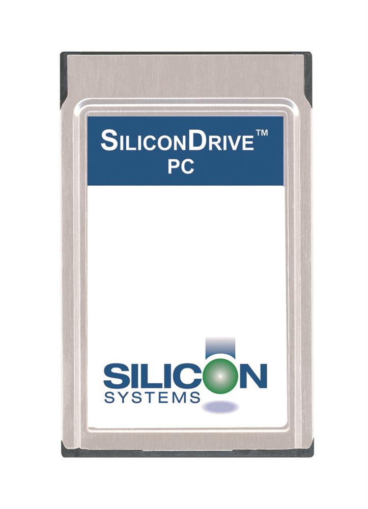 SSD-P64M-3021 SiliconSystems SiliconDrive 64MB ATA PC Card Type II Internal Solid State Drive (SSD)