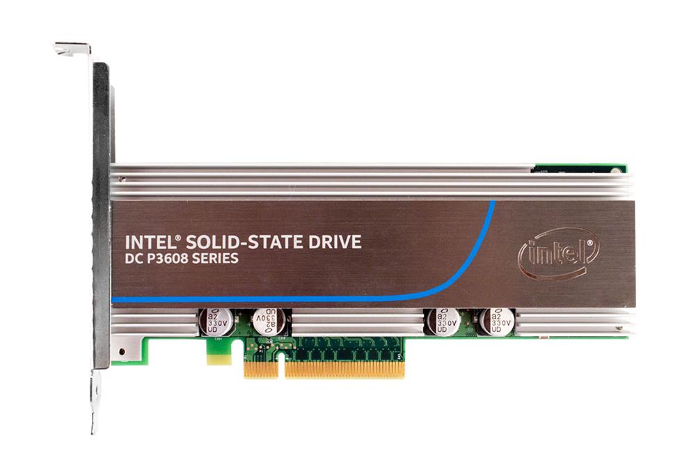 SSDPECME032T401 Intel DC P3608 Series 3.2TB MLC PCI Express 3.0 x8 NVMe High Endurance (AES-256 / PLP) HH-HL Add-in Card Solid State Drive (SSD)