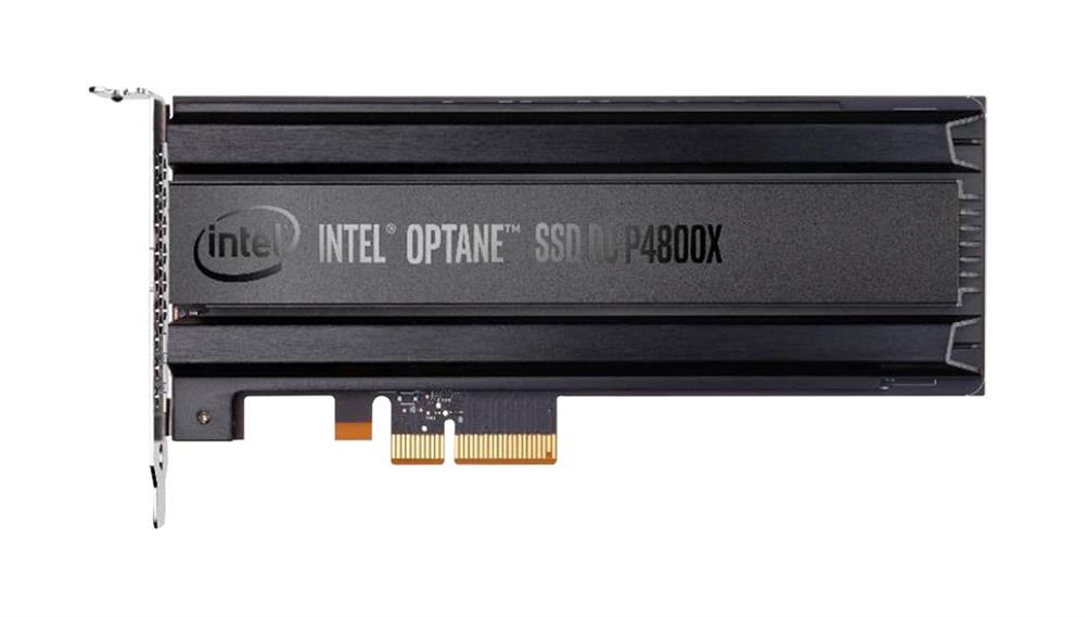 SSDPED1K375GA01 Intel Optane DC P4800X Series 375GB 3D XPoint PCI Express 3.0 x4 NVMe High Endurance (AES-256 / PLP) HH-HL Add-in Card Solid State Drive (SSD)