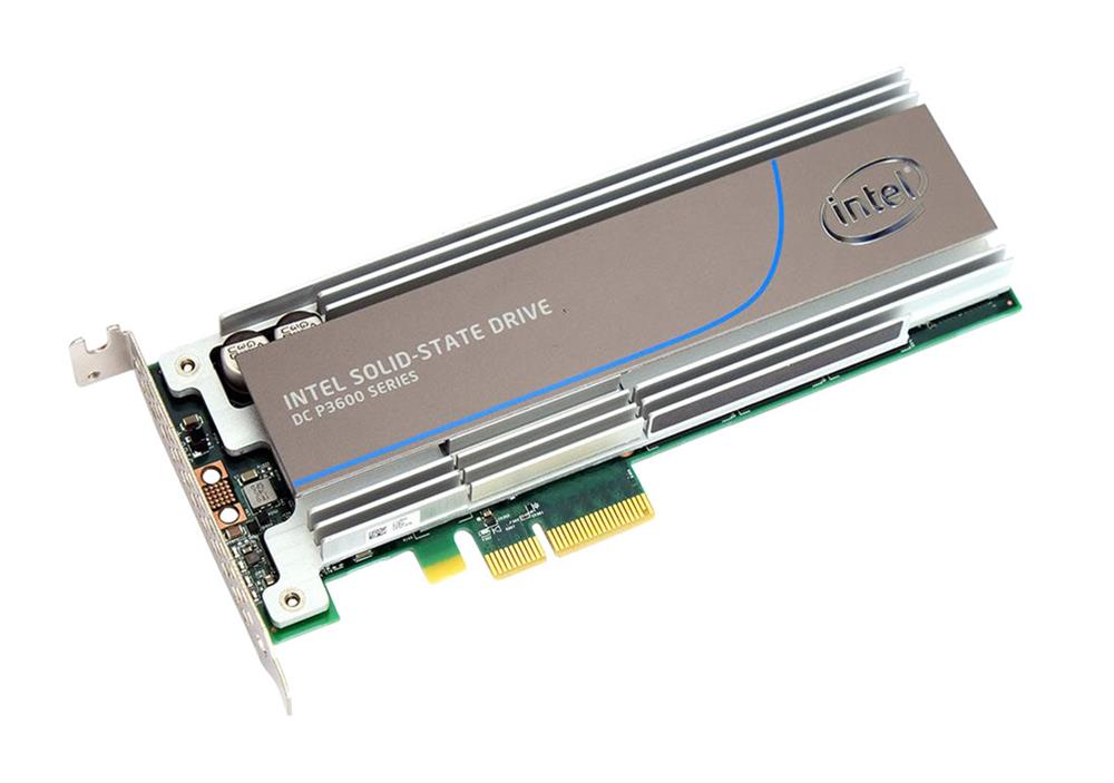 SSDPEDME016T401 Intel DC P3600 Series 1.6TB MLC PCI Express 3.0 x4 NVMe (PLP) HH-HL Add-in Card Solid State Drive (SSD)