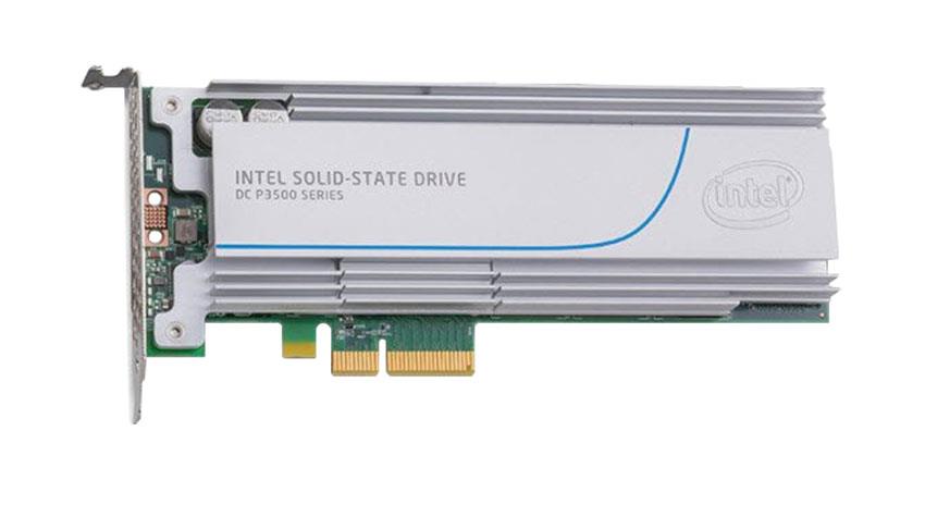 SSDPEDMX800G410 Intel DC P3500 Series 800GB MLC PCI Express 3.0 x4 NVMe (PLP) HH-HL Add-in Card Solid State Drive (SSD)