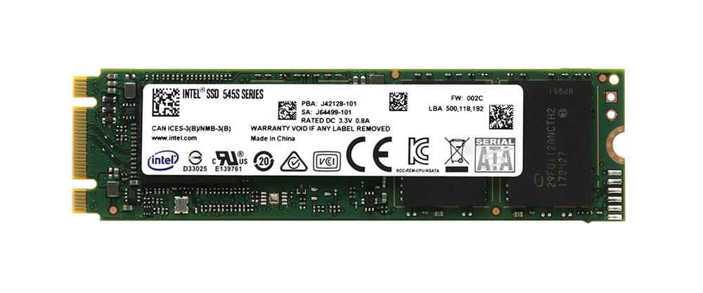 SSDSCKKW128G8 Intel 545s 128GB SATA 6.0 Gbps SSD