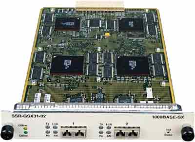 SSR-GSX31-02 Enterasys 1000Base-SX Gigabit Ethernet 2-Ports Expansion Module (Refurbished)