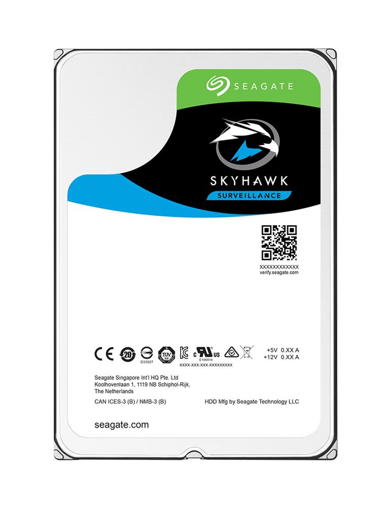 ST10000VX0014 Seagate SkyHawk 10TB 7200RPM SATA 6Gbps 256MB Cache 3.5-inch Internal Hard Drive