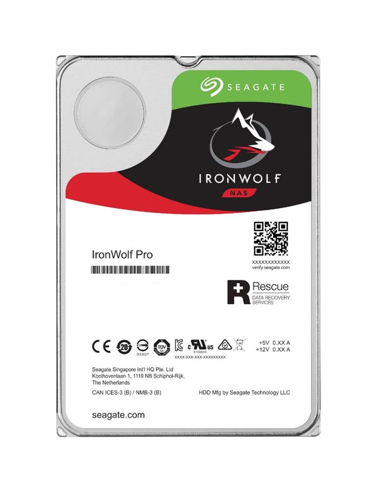 ST8000NEB004 Seagate IronWolf Pro 8TB 7200RPM SATA 6Gbps 256MB Cache (512e) 3.5-inch Internal Hard Drive