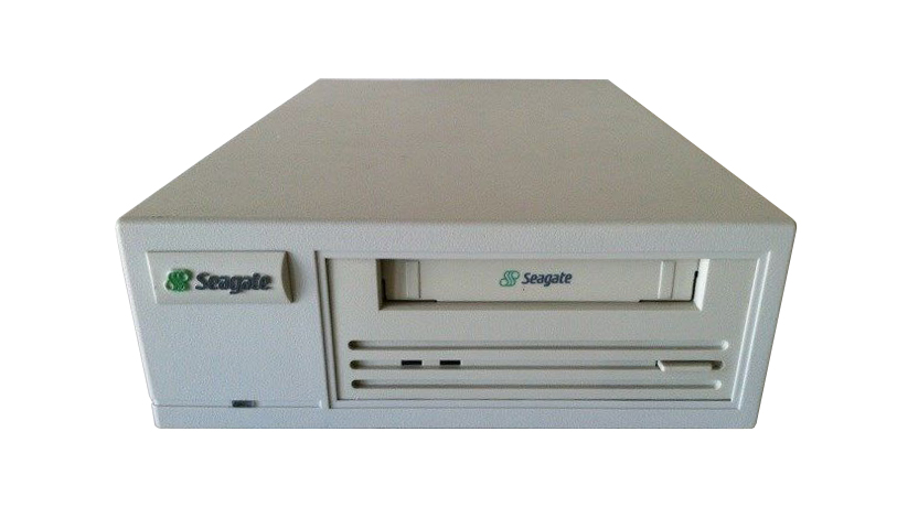 STD624000N Seagate 12GB(Native) / 24GB(Compressed) DDS-3 Fast SCSI 50-Pin External Tape Drive (Beige)