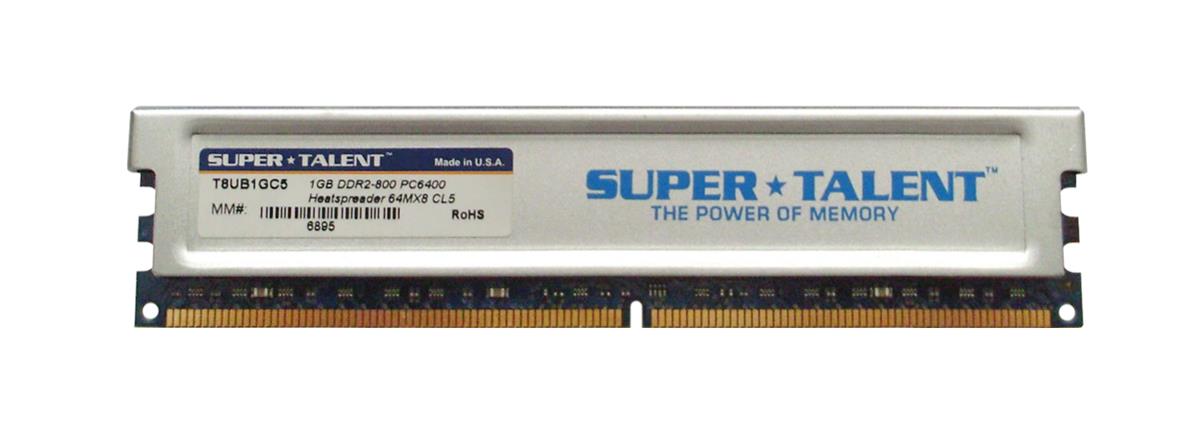 T8UB1GC5 Super Talent 1GB DDR2 PC6400 Memory