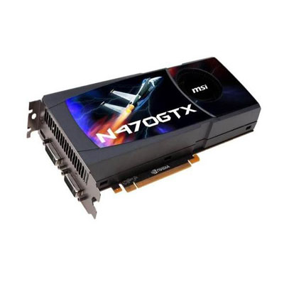 V801-835R MSI GeForce GTX 470 1280MB DDR5 320-Bit 2DVI/Mini HDMI PCI-Express Video Graphics Card