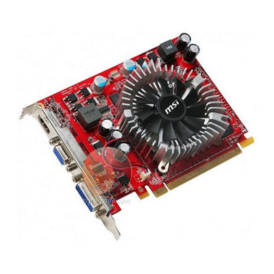 VN240GT-MD1G MSI GeForce GT 240 1GB 128-Bit DDR3 PCI Express x16 2.0 Dual-link DVI/ D-Sub/ HDMI/ HDCP Support Video Graphics Card
