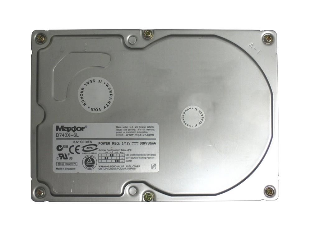 VQ80Y017 Maxtor DiamondMax Plus D740X 80GB 7200RPM ATA-133 2MB Cache 3.5-inch Internal Hard Drive