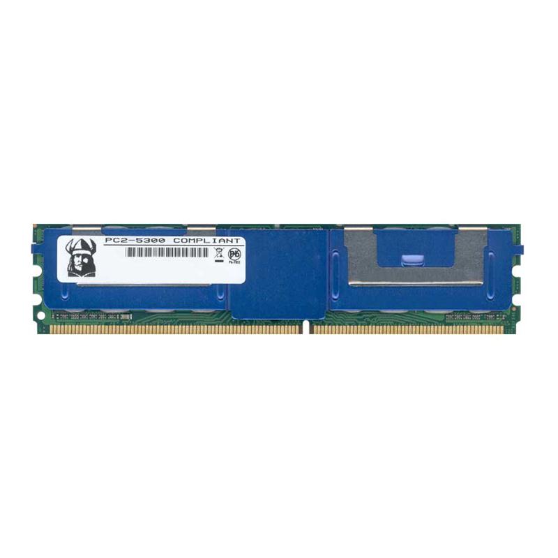 VR5EF127214FBWL2 Viking 4GB PC2-5300 DDR2-667MHz ECC Fully Buffered CL5 240-Pin DIMM Dual Rank Memory Module