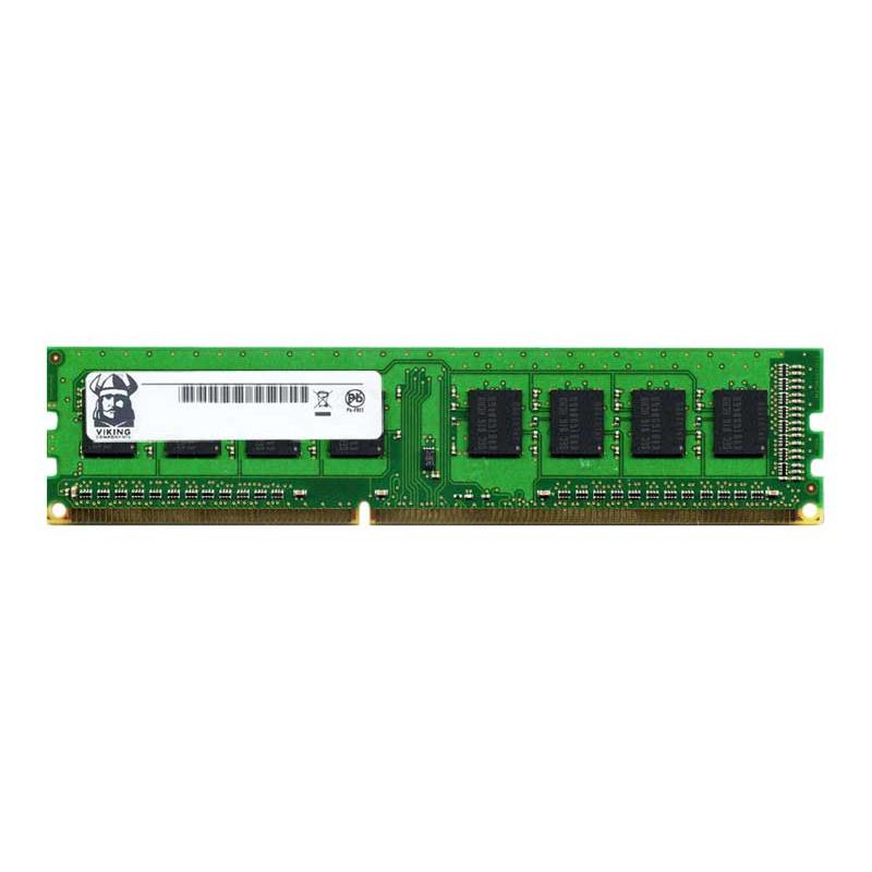 VR7EU126458GBZ Viking 4GB PC3-6400 DDR3-800MHz non-ECC Unbuffered CL6 240-Pin DIMM Dual Rank Memory Module