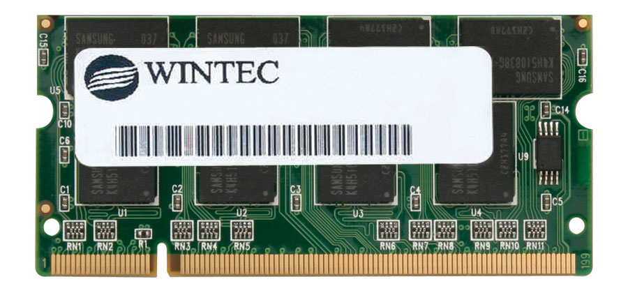 W9V313647CA-333P Wintec 1GB PC133 133MHz ECC Registered 144-Pin SoDimm Memory Module
